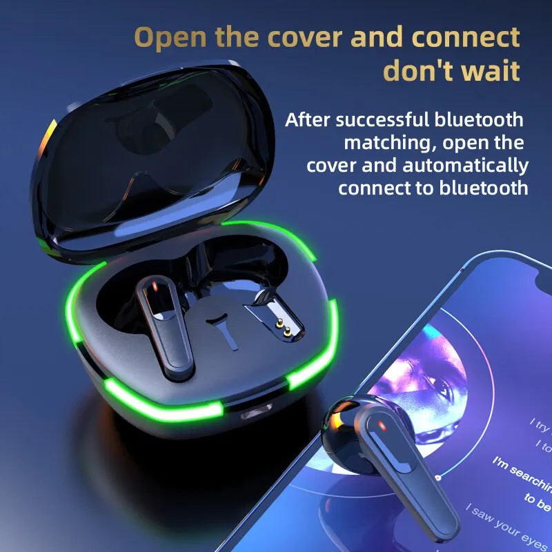 Fone de Ouvido Bluetooth TWS PRO60 Estéreo - Com Microfone